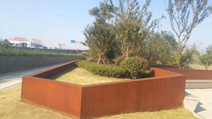 黄埔耐候钢挡土墙